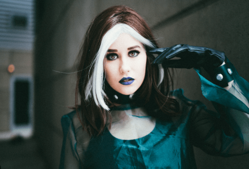 Rogue X-Men Poliosis