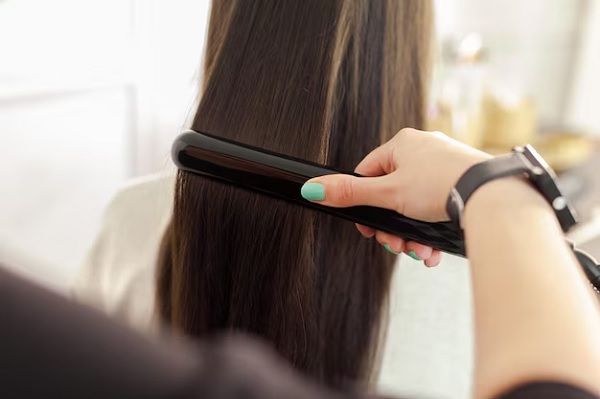 Hair straightening treatment
