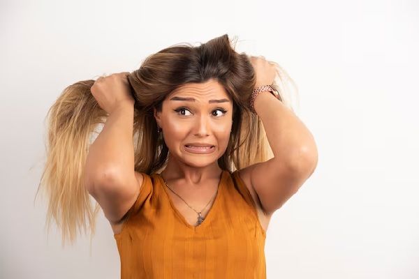 How to recover burned hair