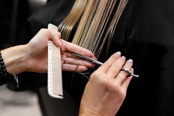 Haarstraightening-Behandlung 1