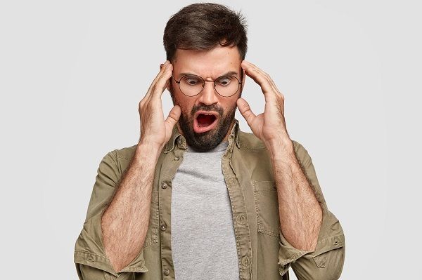 Trypophobia due to hair transplant 1