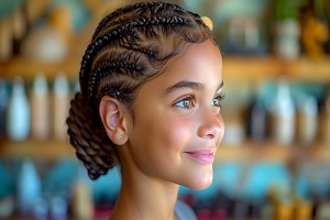 One of the best women's hairstyles is Updos and braided styles